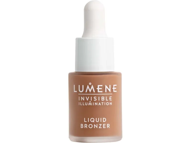 Lumene Invisible Illumination liquid bronzer aurinkopuuteri